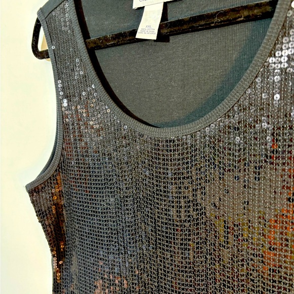 Sparkly Cruisewear & Co Black Tank Top - Picture 3 of 3